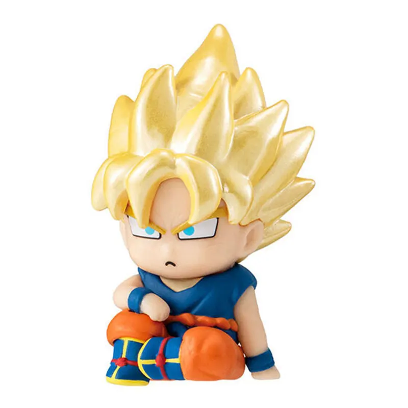 Bandai Original Genuine Gashapon Dragon Ball Sitting Posture Ornaments 2 Action Figure Toys for Boys Girls Gift Collectible - Image 3