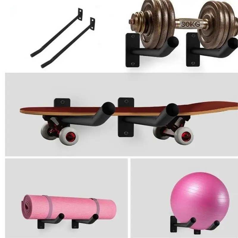 의학 공 홀더, 체육관 차고 보관을위한 운동 공 벽 랙 요가 공, 요가 공/안정성 공/농구