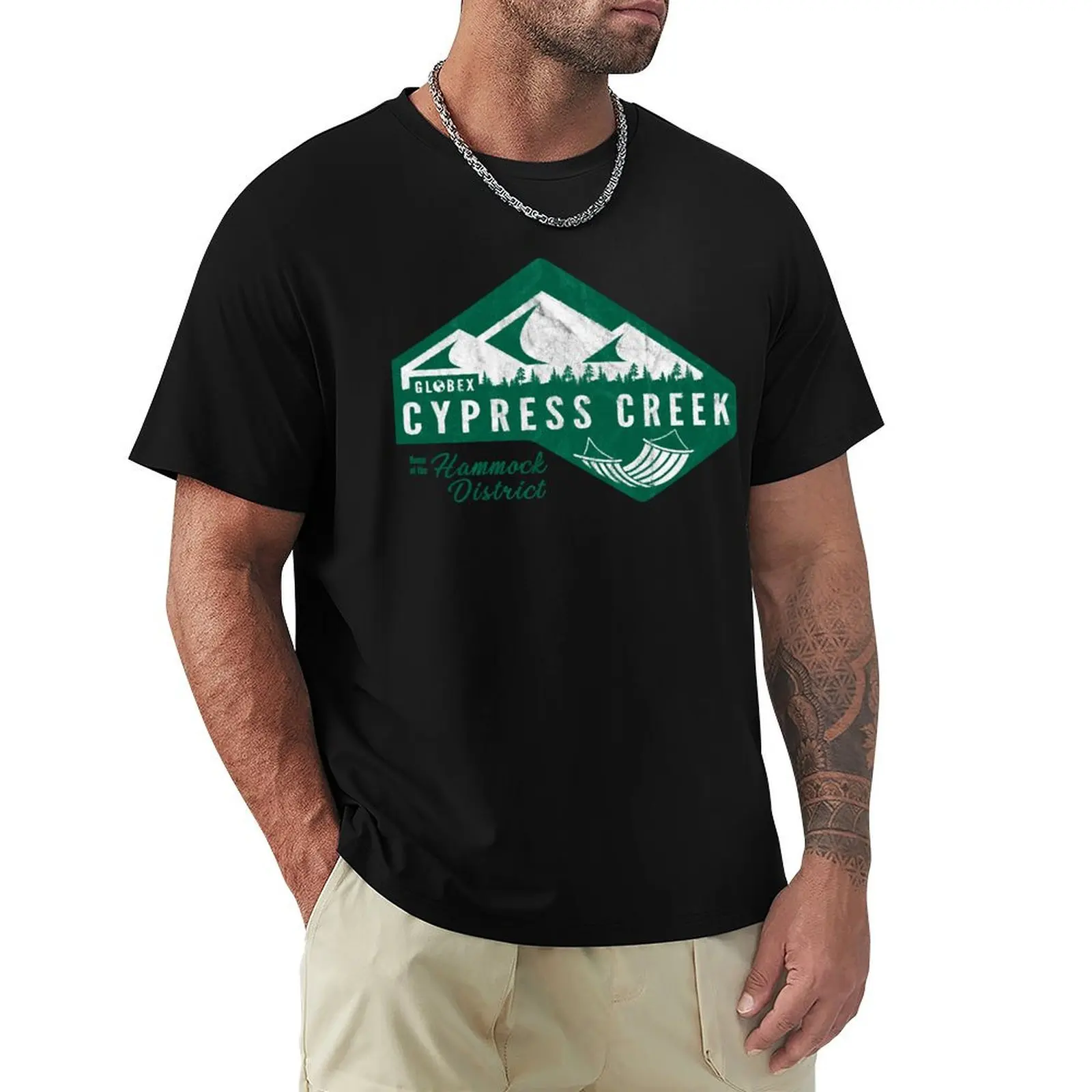 

Globex Cypress Creek - Home of the Hammock District - Hank Scorpio T-Shirt blue lock anime figures shirts men