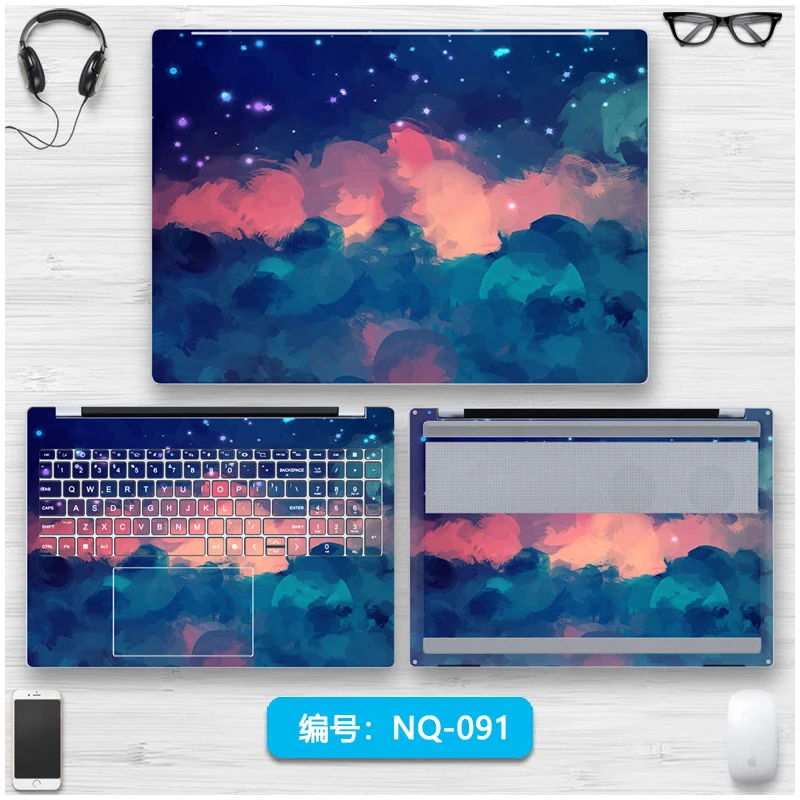 For HP OmniBook 7 Flip 2-in-1 16-au body film Envy x360 16-ac/16-ad Laptop skin sticker computer vinyl protective film printing
