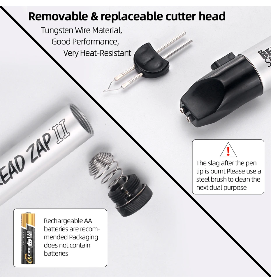 Beadsmith Ultra Thread Zap Thread Burner Ersatzspitzen (2) – Detail 7