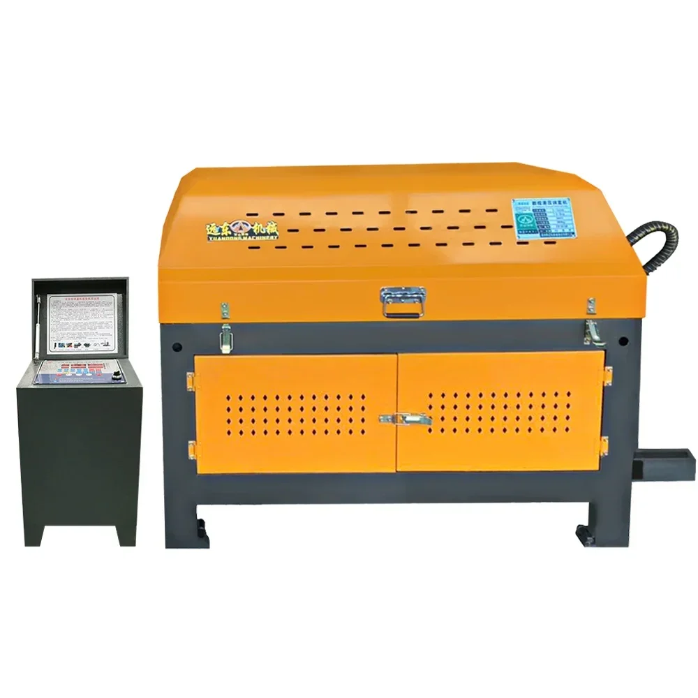 Hydraulic Zero Error Steel Wire Straightener Steel Coil Straightening And Cutting Machine