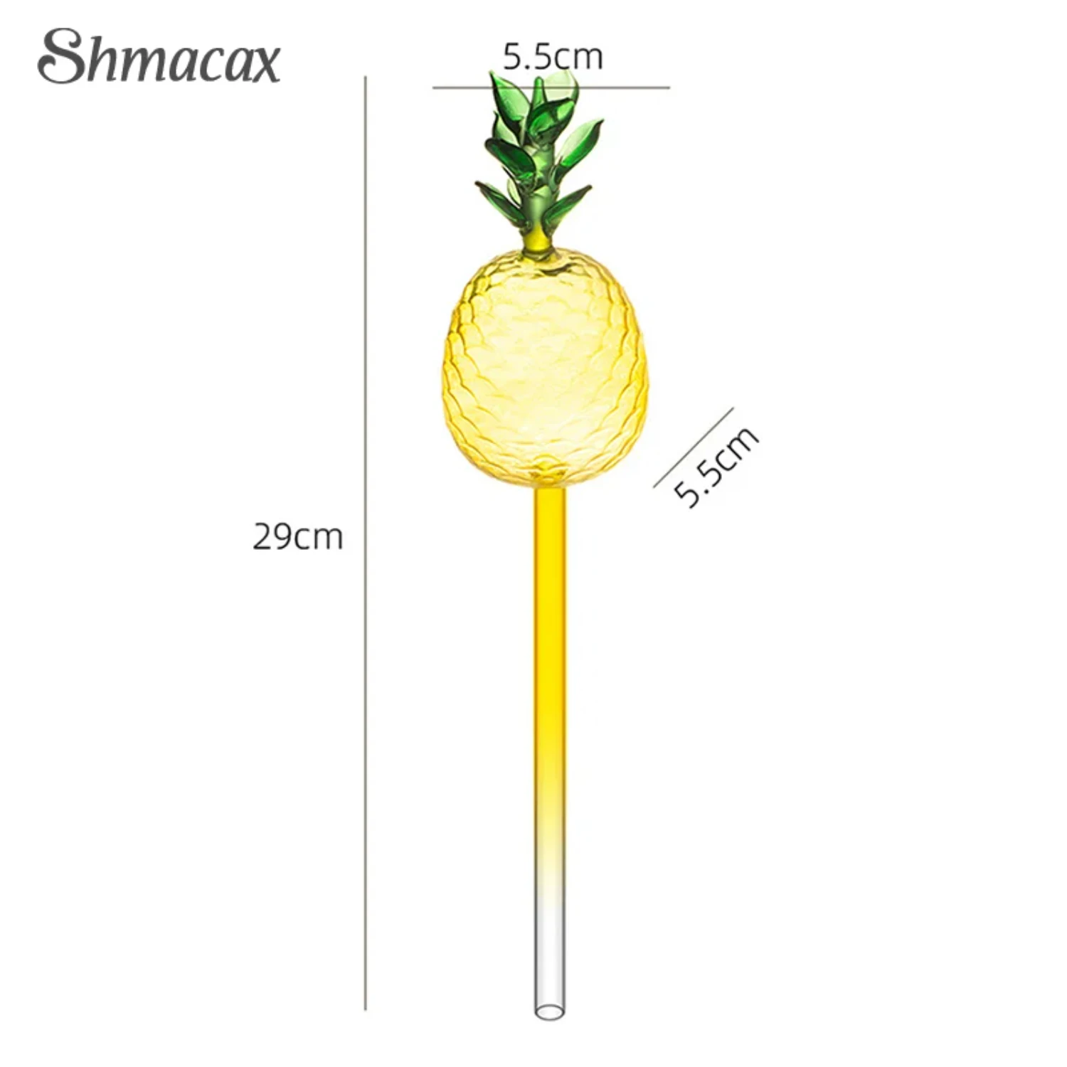 Alimentador De Água De Planta De Vidro Com Design De Desenhos Animados, Auto-Rega Automática-Plantas, Sistema De Irrigação Por Gotejamento, Bonito