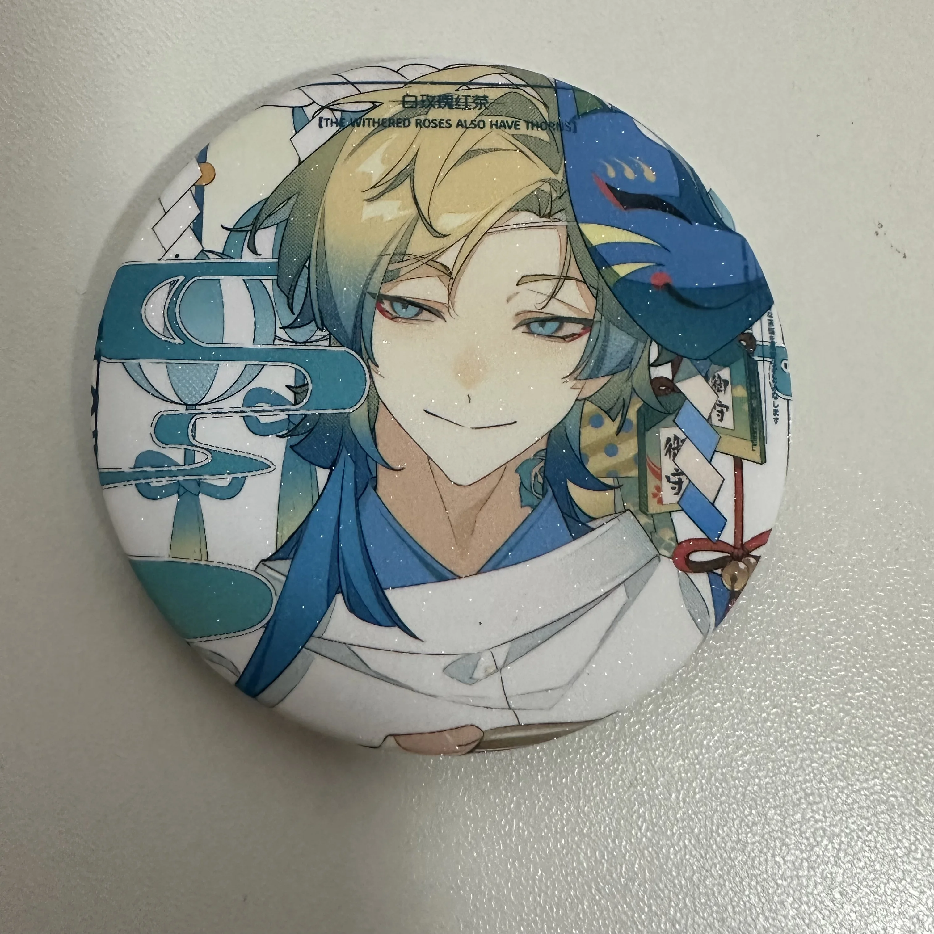 6CM Anime BLUE LOCK Figures Michael Kaiser Itoshi Sae Rin Itoshi Cosplay Metal Badge Bag Pins Fans Christmas Gift Brooch