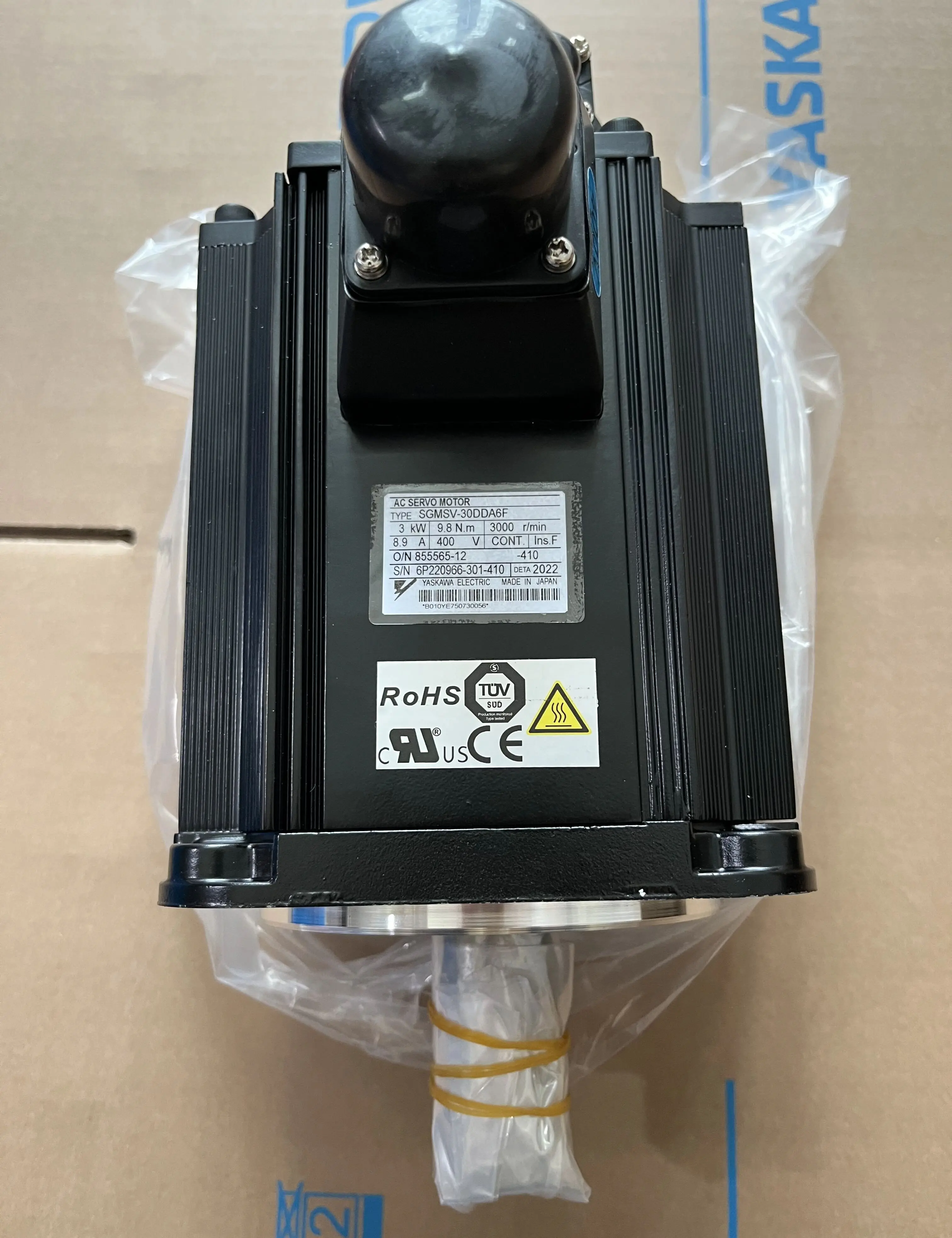 SGMSV-30DDA6F Brand New Servo Motor，SGMSV 30DDA6F Servo Motor，Fast shipping，In Stock
