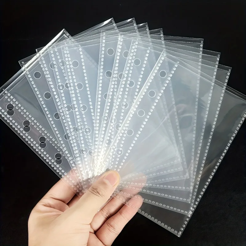 

Ring Binder, Protective Cover, Portable Sticker Notebook, Photo Album Accessory, Album Ring Binder Replacement Core