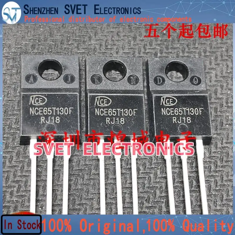 

10 шт.-50 шт. NCE65T130F MOS TO-220F 650 В 28 А Быстрая доставка Быстрая доставка