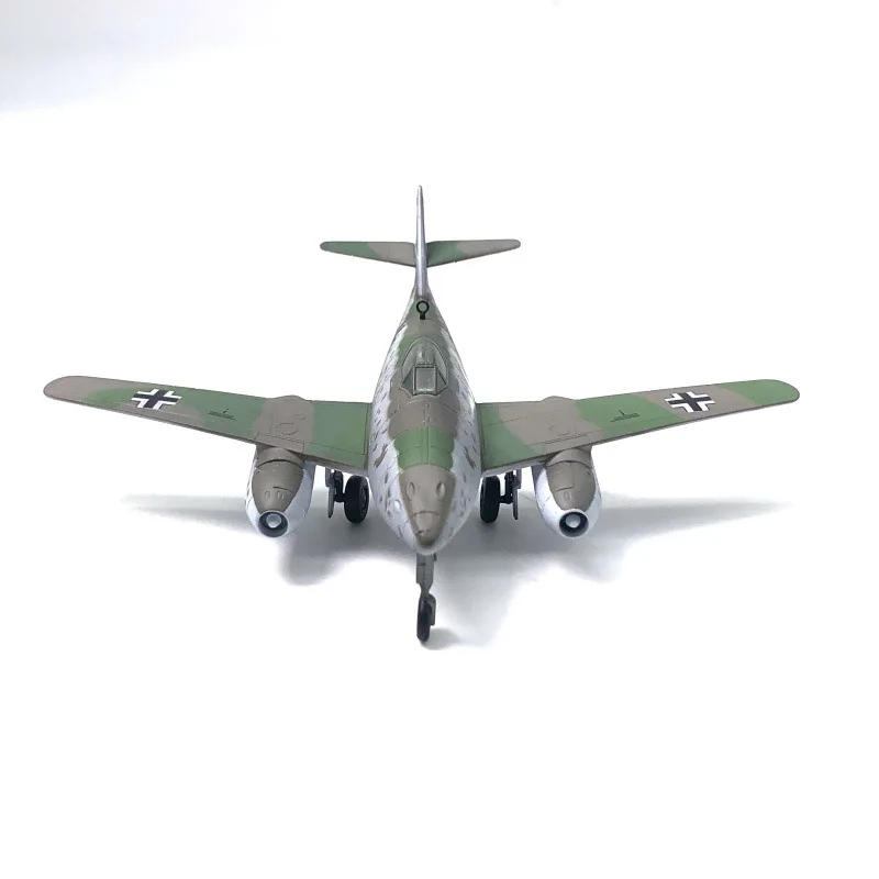 Military aircraft model German Me-262 jet fighter Children's toys, boys' birthday gifts, puzzle toys, collection gifts