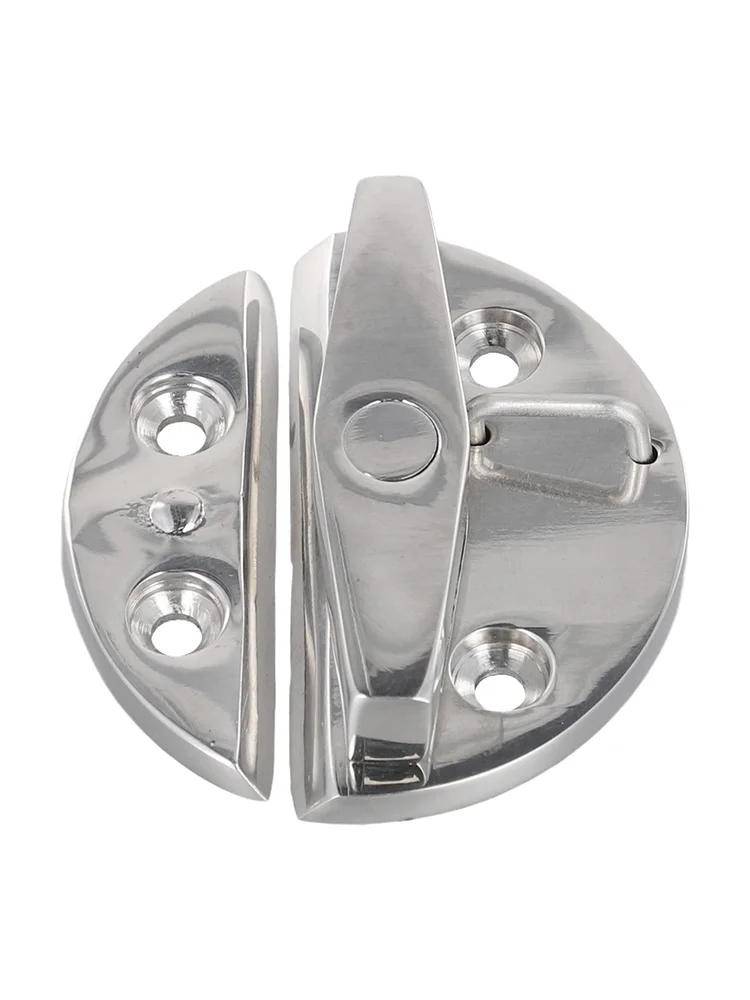 Marine Door Lock 58*53 Mm Stainless Steel Boat Catch 316 Stainless Steel Resistant Easy Installation Marine Door