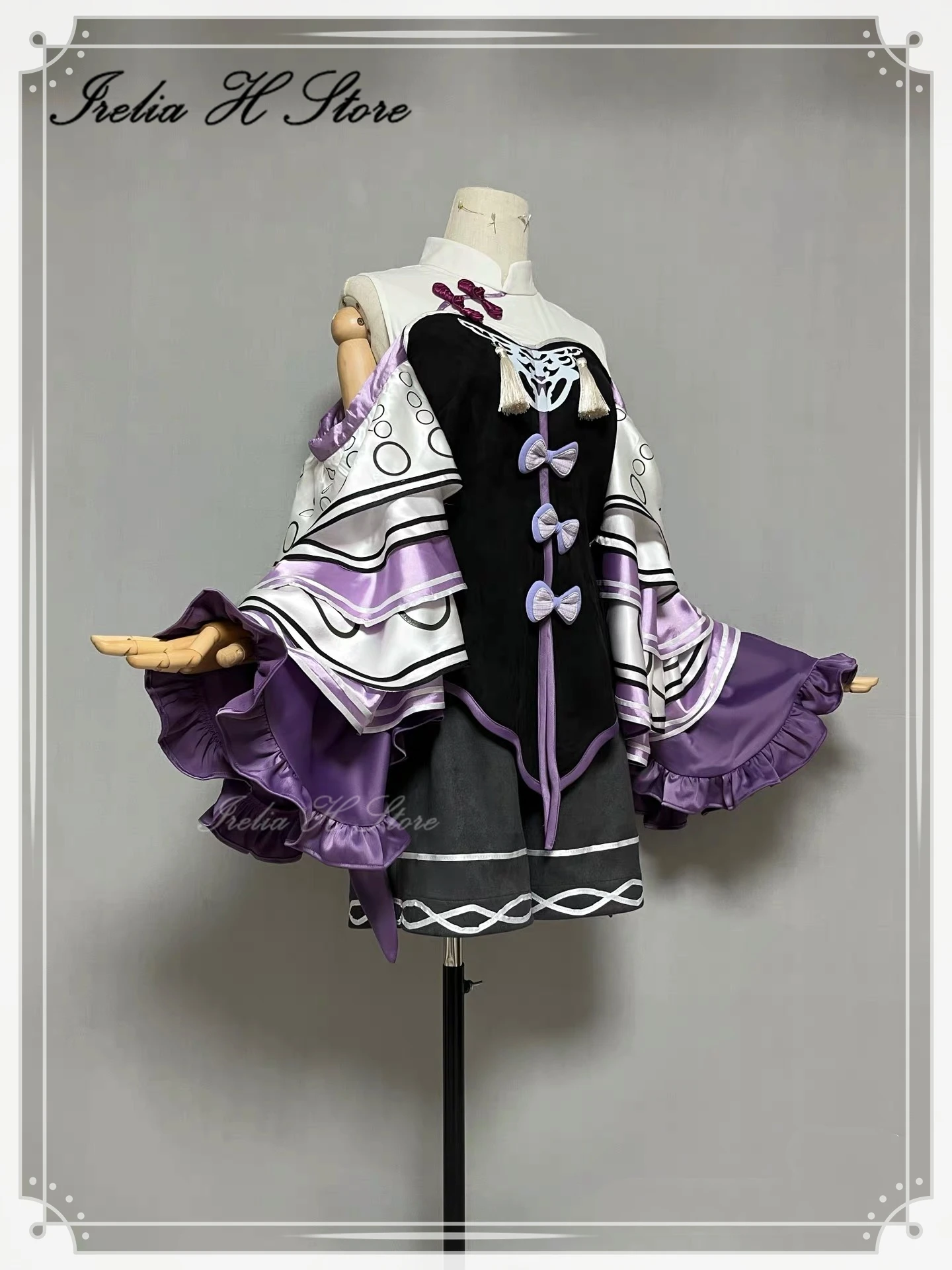 Irelia H Store Custom size made Puella Magi Madoka Magica Kaname Madoka Akemi Homura Cosplay Costume Anime dress female