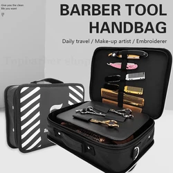 Barber Tools Storage Bag Haircut Scissors Valise Multi-Function Organizer Clipper Combs Large Capacity Case Styling Tools