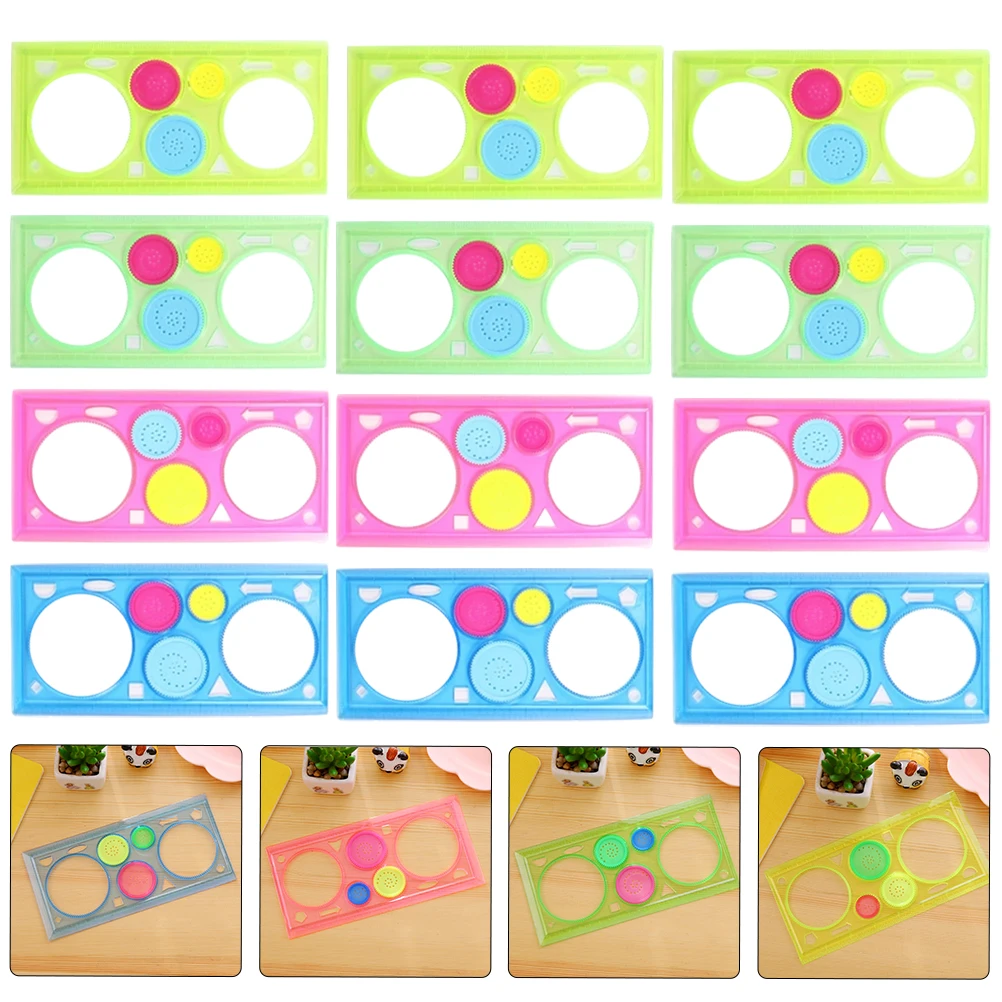 

Rulers Bulk for Classroom Drawing Template Kids Paint Stencils Flowers Preschool