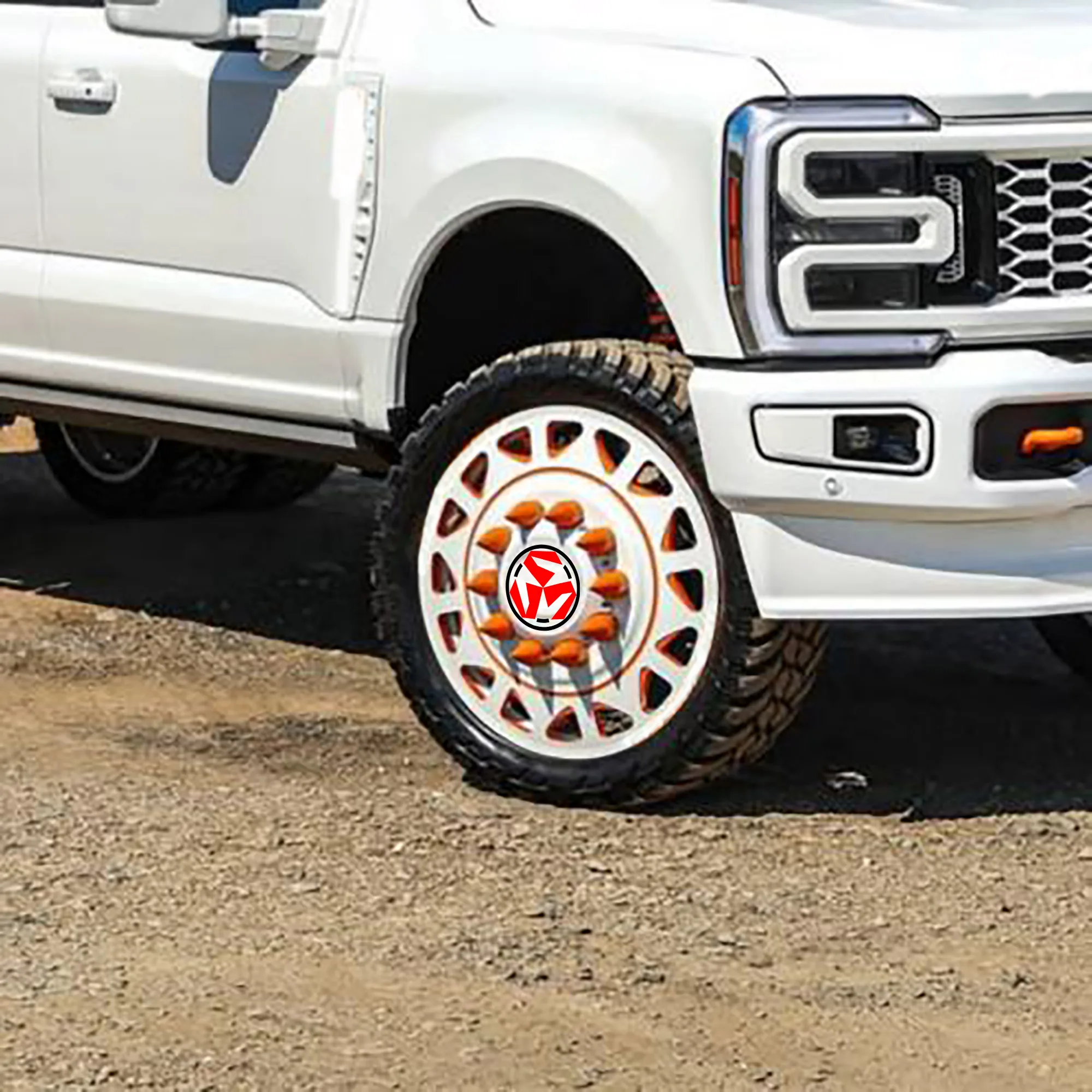 SJ Custom Forged Wheels Dually Rims 22 24 26 28 30 Inch Deep Lip for F350 F450 F550 Ram 3500 4500  Silverado