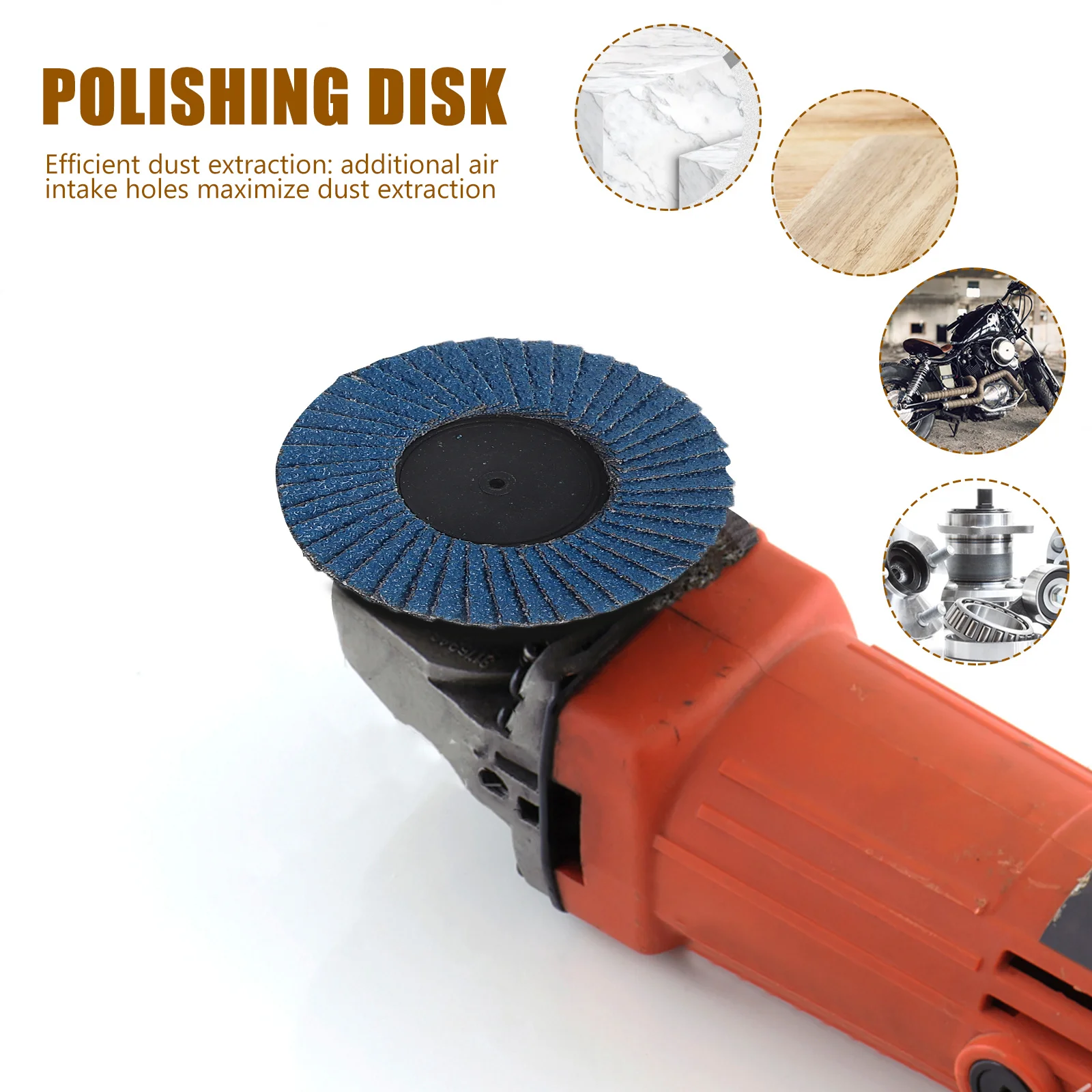 1 مجموعة جلخ طحن عجلة للمعادن تلميع التلميع القرص دائم طاحونة عجلة التلميع عجلات طحن عجلات #5