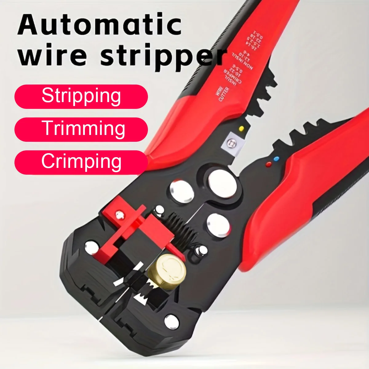 1 Pc Automatic Wire Stripper Multifunctional Portable Cable Cutte