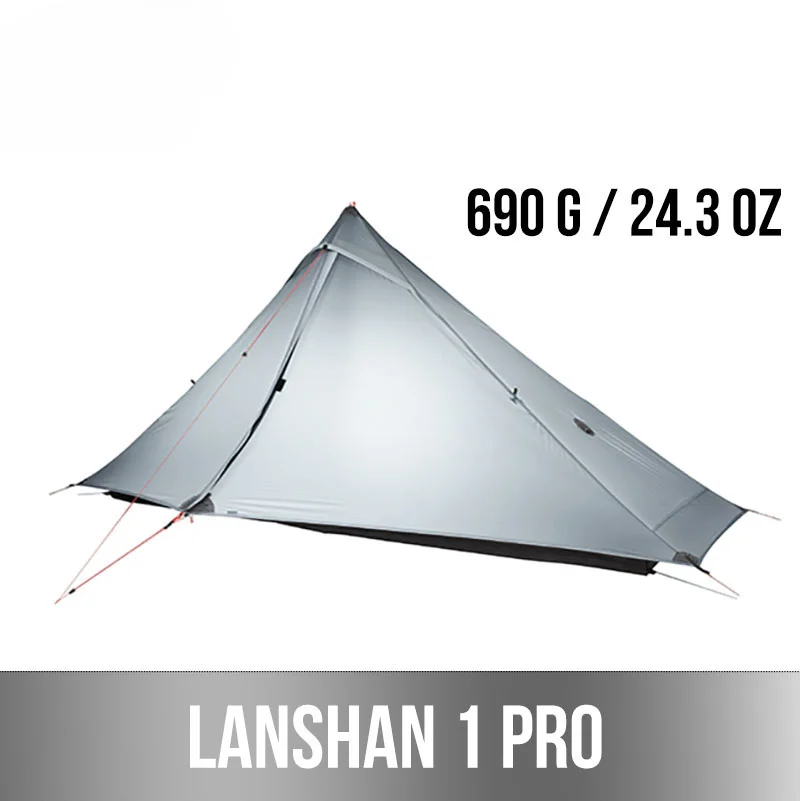 Outdoor Camping Tent 1 Person 3-4 Season Hiking Portable Professional