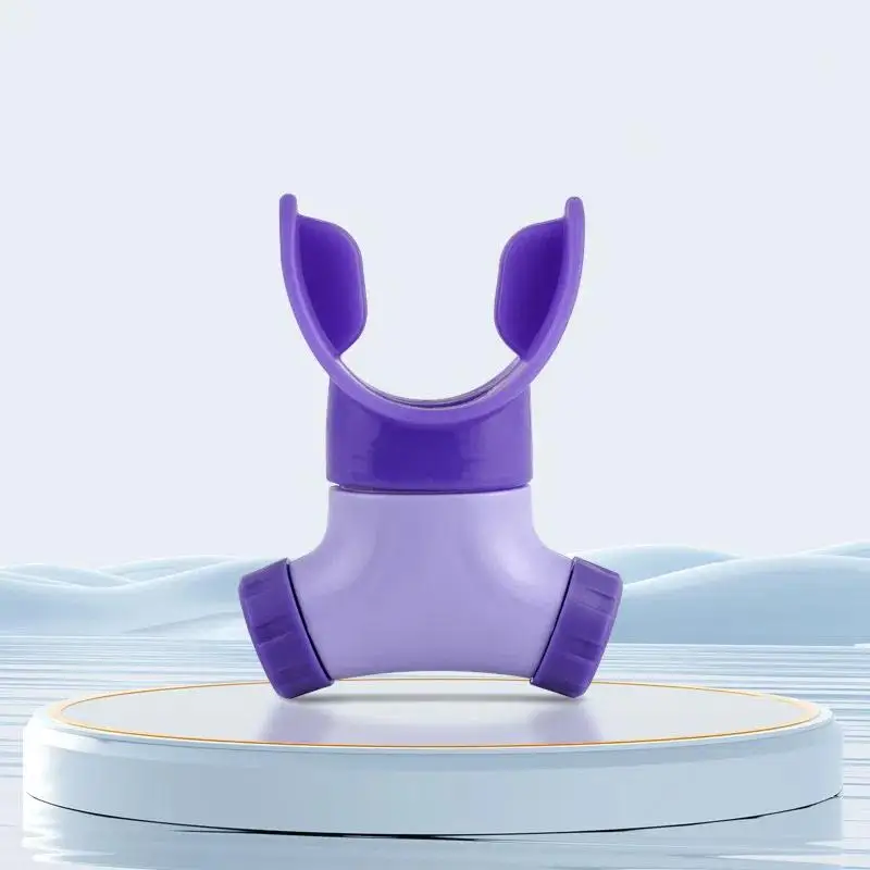 

1 шт. силиконовый тренажер для дыхания, регулируемый респиратор для легких, оборудование для фитнеса, инструмент для упражнений для плавания, бега, аэробики