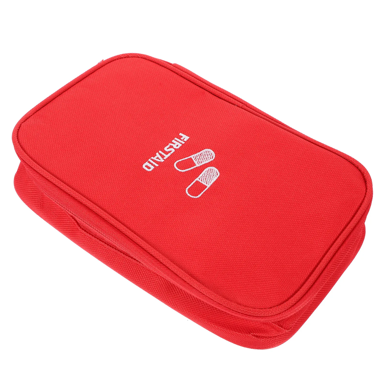 

Emergency Pouch Medical Storage Bag Travel Red Large Oxford Portable Outdoor Medicine Pouch Empty Hiking Supplies