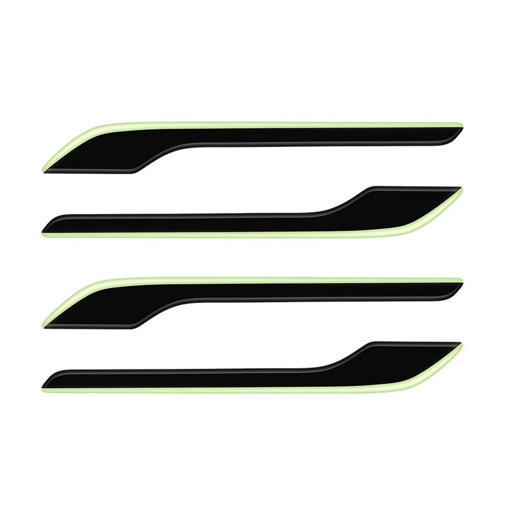 

Glow in The Dark Luminous Door Knob Sticker Fit for Tesla Model Y and Model 3 Luminous Car Door Handle Cover Glow Protector