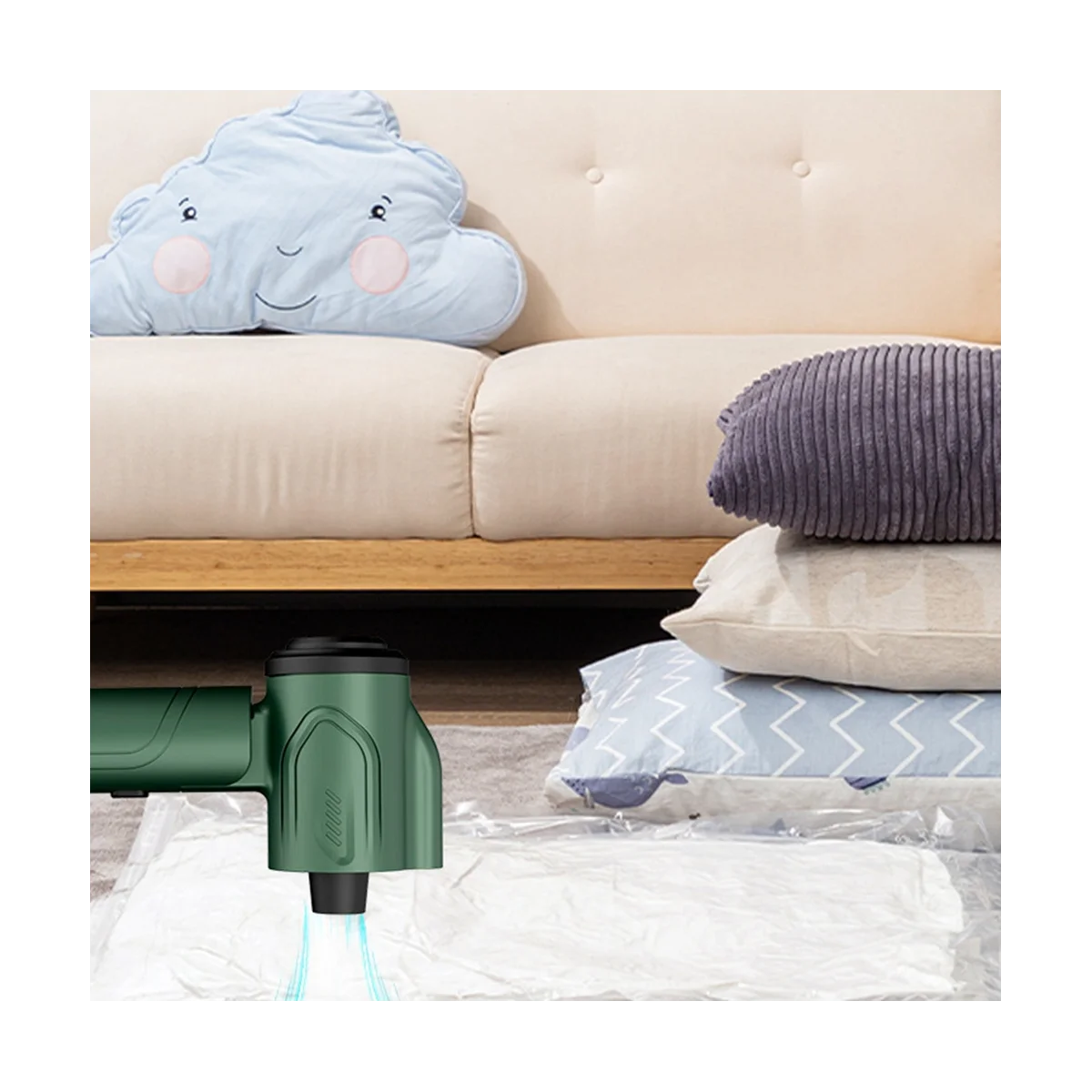 Mini aspirateur de voiture sans fil, 3 en 1, aste, pour la maison et la voiture, pour les touristes