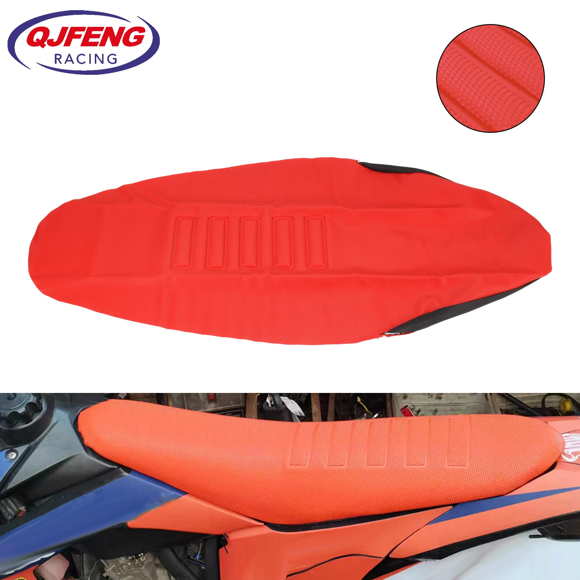 

Motorcycle Seat Cover Package For KTM SX SX-F XC XC-F EXC EXC-F 125-500 Motocross Non-Slip Gripper Soft Cushion Set Accessories