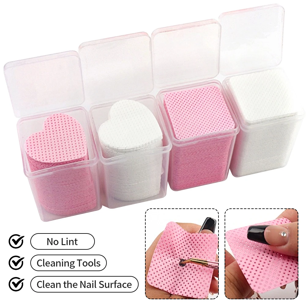 Doekjes Papier Katoen Wimper Lijm Remover Veeg Mond Van De Lijm Fles Voorkomen Verstopping Lijm Cleaner Pads Lash Extension