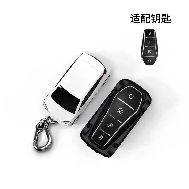 Für BYD Seagull Auto Modell Schlüssel Fall für Song Plus Atto 3 Han EV Tang DM Qin Seal Dolphi Fernbedienung Schlüssel Abdeckung schlüsselbund Mann Männer Geschenk – Detail 5