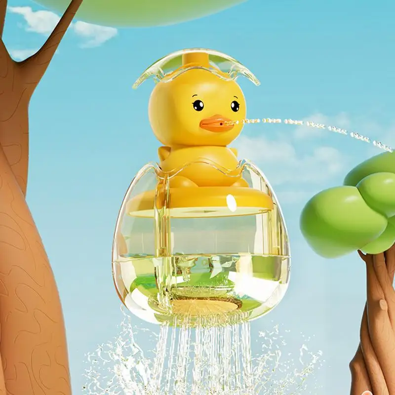 Bad Sprinkler Spielzeug Transparent Tier Ei Spray Wasser Bad Spielzeug Interaktive Pool Spiel Outdoor Badewanne Liefert Für Jungen Mädchen