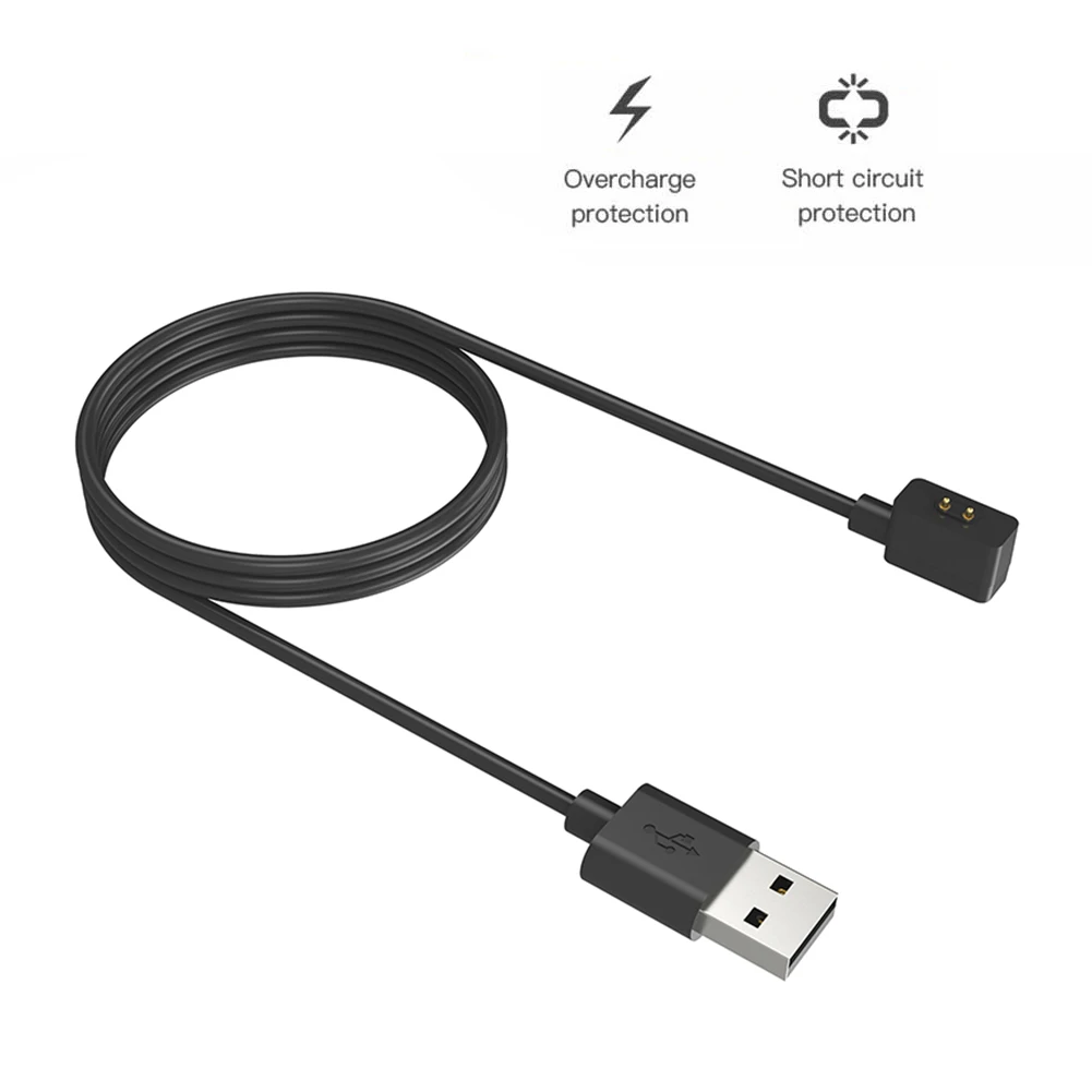 

Магнитный USB-кабель для зарядки, 1 м, зарядный кабель с множественной защитой, умные аксессуары для Mi 8 Pro/8/Redmi Band 2/Active Watch 3