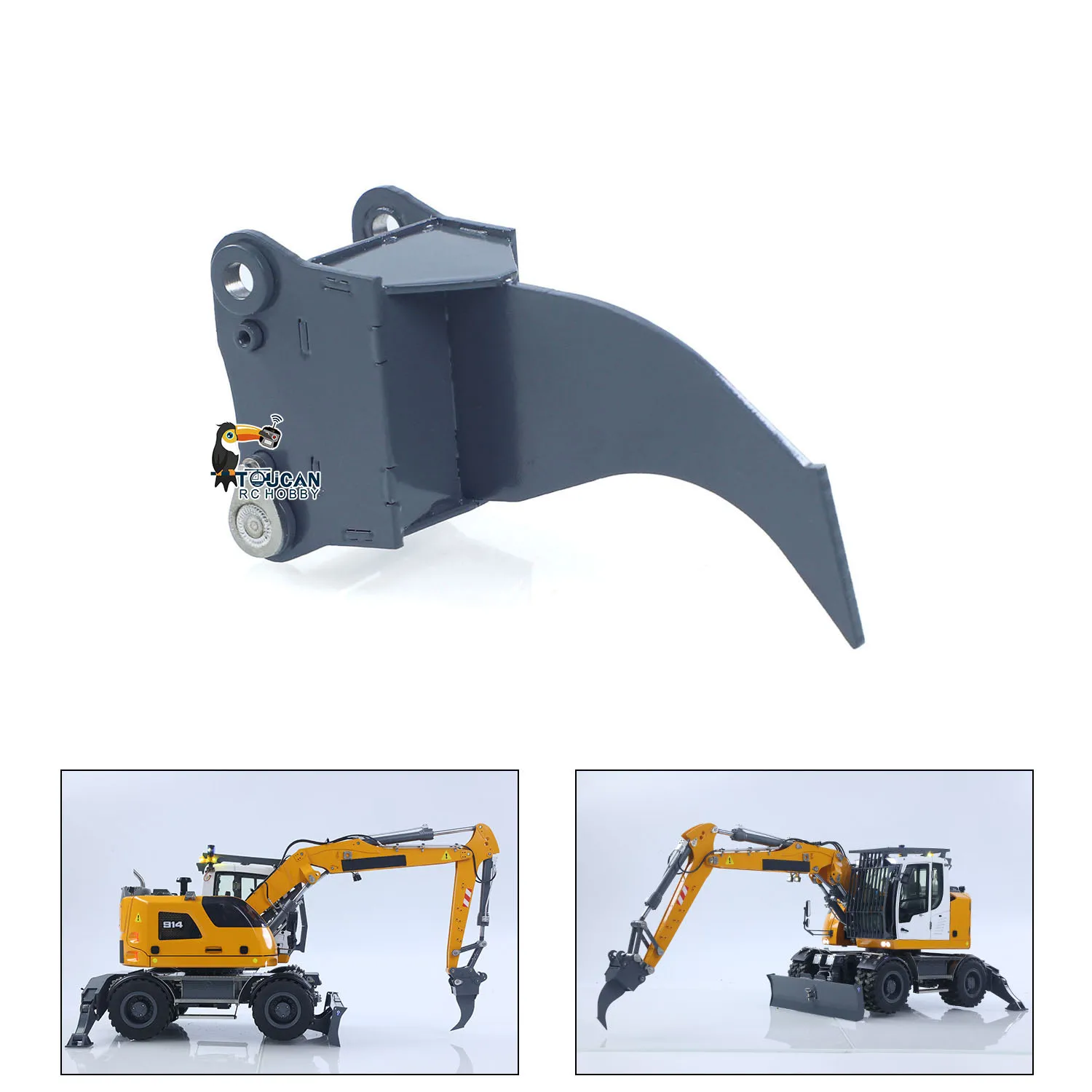 

НОВЫЕ металлические рыхлители CUT, аксессуары для экскаваторов 914, масштаб 1/14, гидравлический радиоуправляемый экскаватор, строительный автомобиль, мини-запчасть радиоуправления