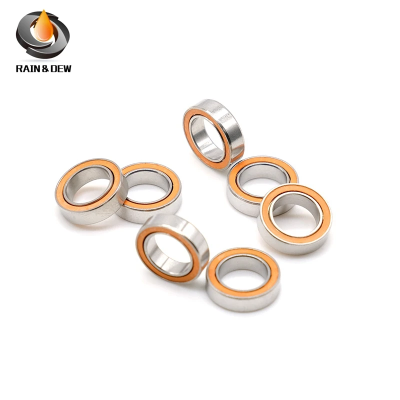 Stainless Steel Hybrid Ceramic Ball Bearing SMR117RS CB 7x11x3 mm ABEC-7 1PCS Brings MR117 SMR117 RS 2RS