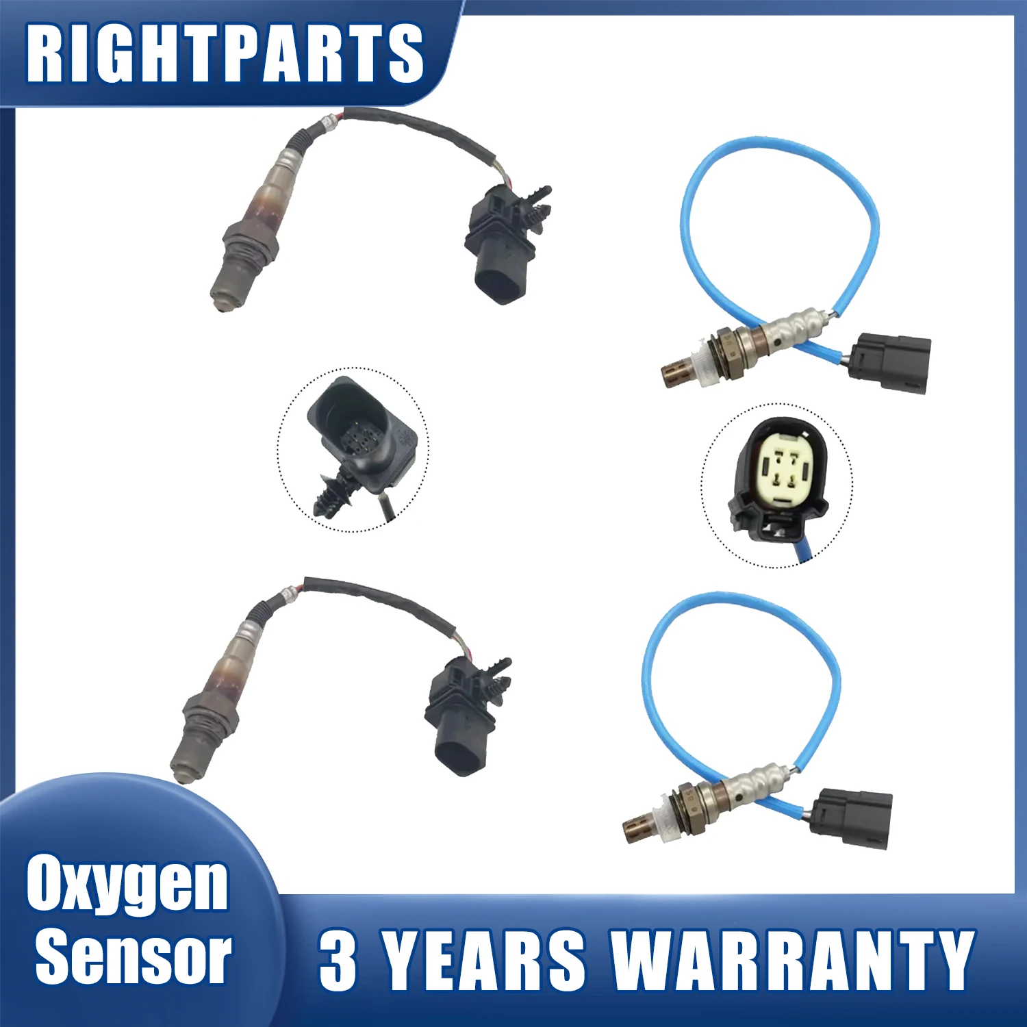 

New Up+Downstream Oxygen Sensor For Ford Flex Fusion Taurus 3.5L 2011 2012 Lincoln MKS MKT MKX 3.7L 2011 2012 234-5097 234-4489