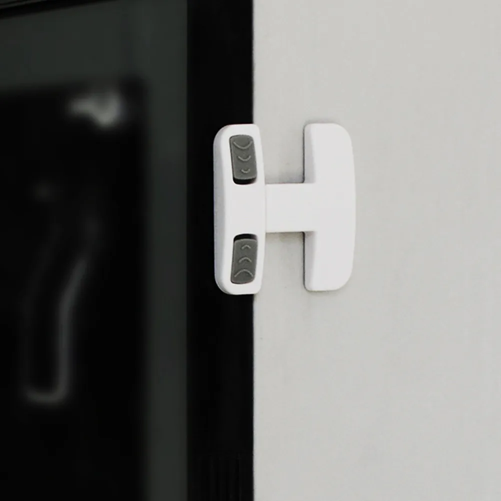 

Детский замок безопасности для холодильника, самоклеящийся защитный замок для шкафов, защита от защемления пальцев, для кухни и спальни