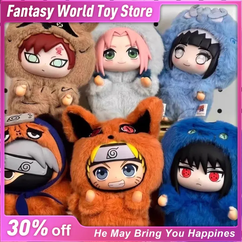 Caja ciega de Naruto Shippuden de 14cm, figura de juguete de moda de Anime, decoración de escritorio, modelo de personaje coleccionable, regalo para seguidores