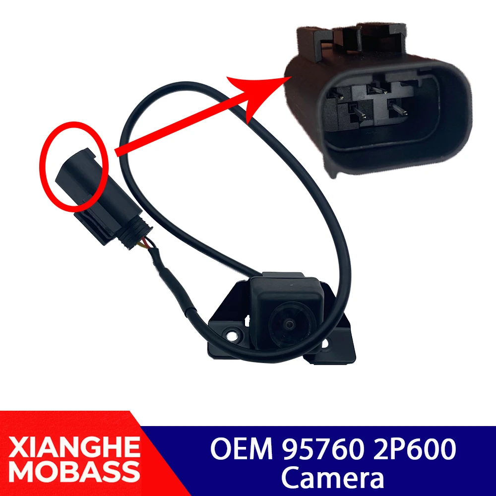 Car Reverse Camera 957602P600 Parking Assist Camera Auto Accessories Replacement for Hyun-dai Santa Fe IX45 Rear View 2013‑2016