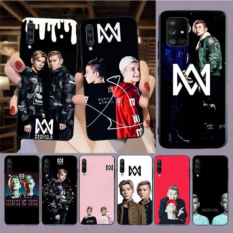 Marcus & Martinus Phone Cover For samsung Galaxy A14 A53 A13 A12 A21S A40 A22 A23 A32 A34 A50 A51 A52S A54 A70 A71 A73 5G cases