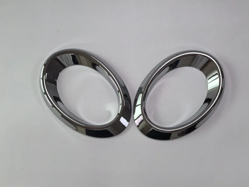 ABS Chrome Front Fog Light Frame Cover Bezel Trim for Audi Q5 2009-2012 2