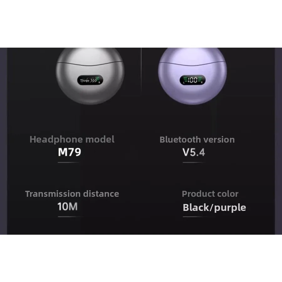 Clip-ear Bluetooth headset does not enter the ear, bone conduction, high sound quality, noise reduction, and long battery life.