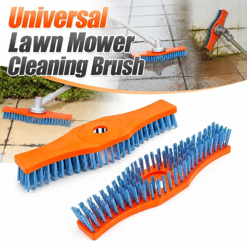 High-Efficiency Lawn Mower Cleaning Brush Wear-resistant Polyester Fiber Weeding Brush Durable Universal Floor Brush