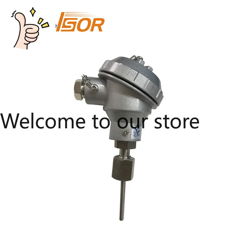 ZYSENSOR Temperature Sensor 2 * PT100 Pipe Diameter 6MM Pipe Length 60MM M20P1.5 Internal Thread