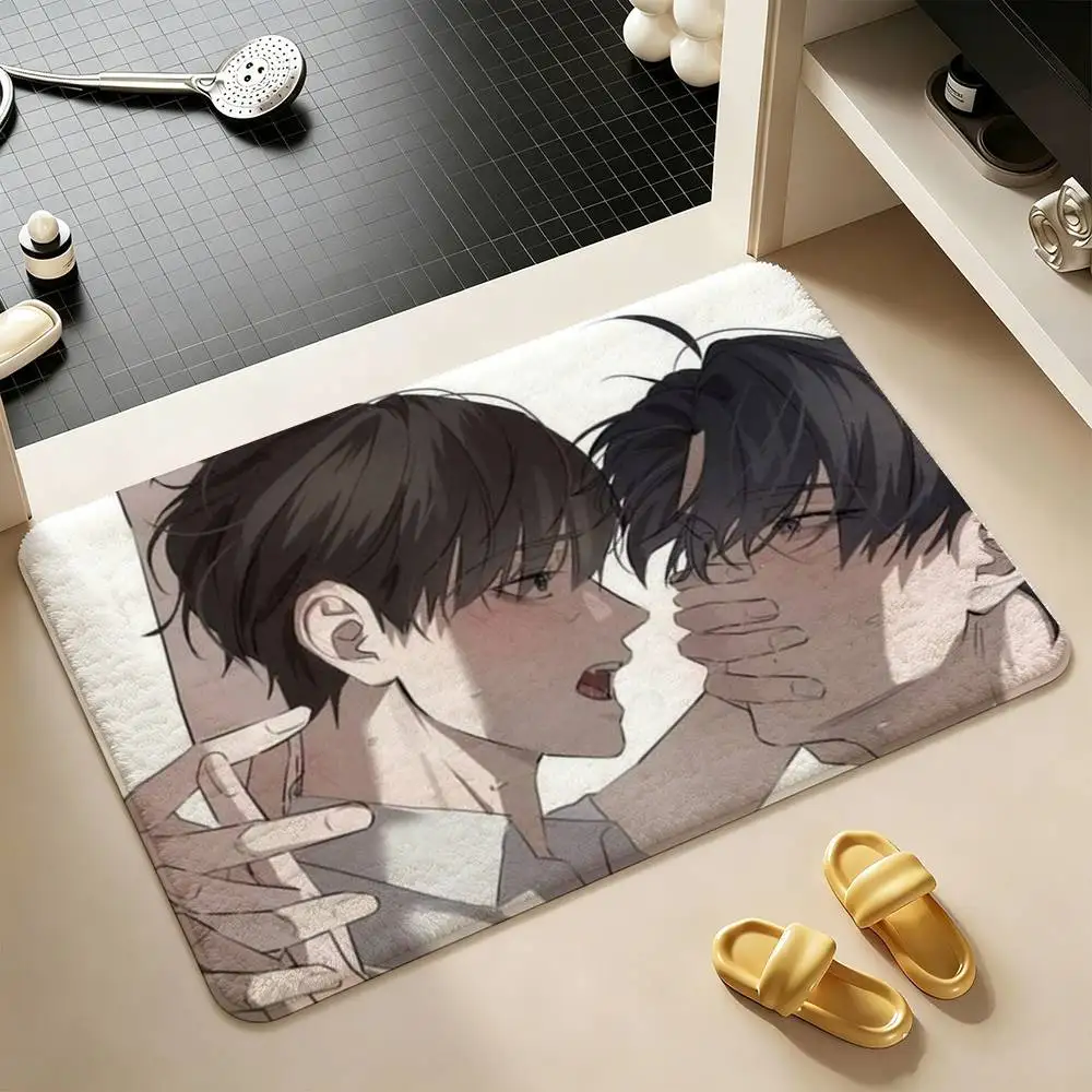 The Hunters gonna lay low Manhwa Shower Room Absorbent Small Floor Mat Soft Comfortable Decorative Foot Mat
