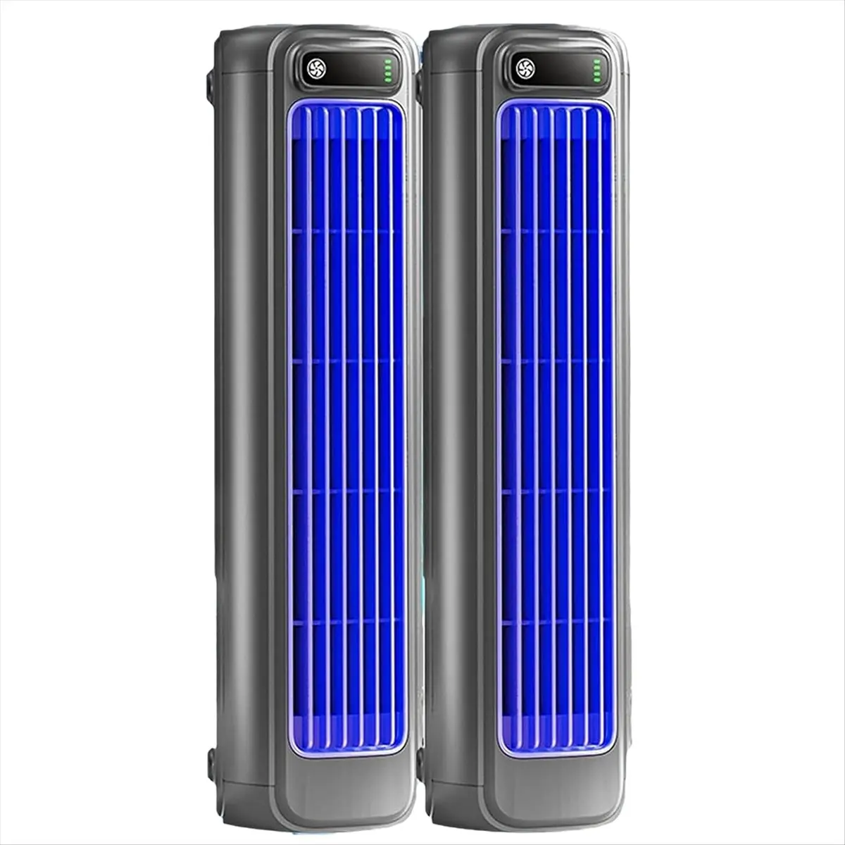 FZFZ عالية طاقة الرياح مروحة صامتة عمر البطارية الطويل مكتب سطح المكتب برج مروحة جدار جبل مروحة USB المحمولة #2