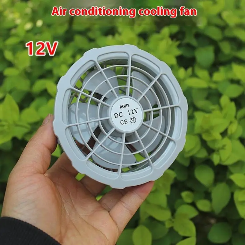 

1pcOutdoor Work Parts 12V Cooling Fan For Air Conditioner Cooling Vest Jacket Air Conditioning Clothing Wearable Cool Fan