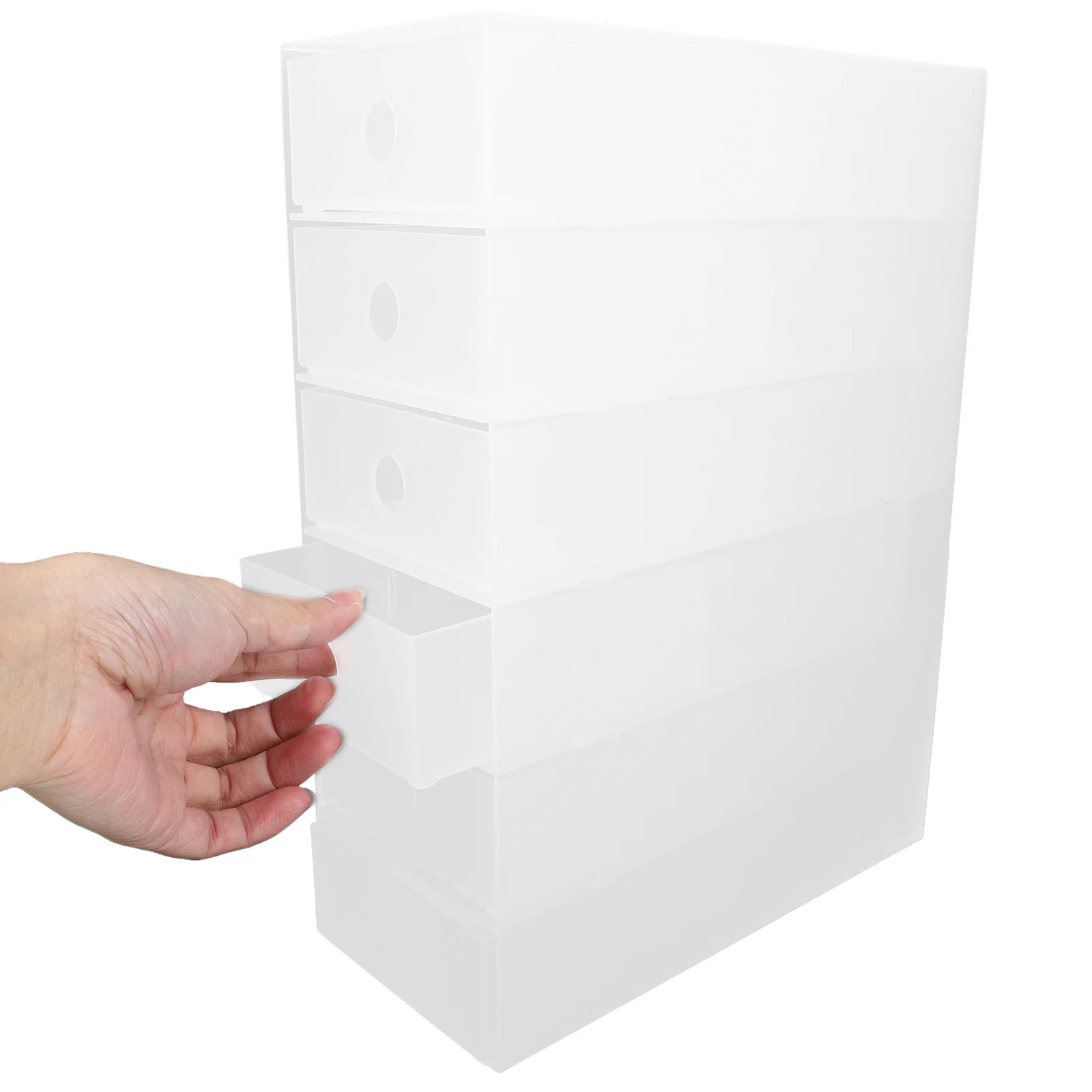 Drawer Storage Organizer Compact Desktop Box For Cosmetics Stationery Kitchen Small Plastic Drawer Unit Sturdy Build Easy