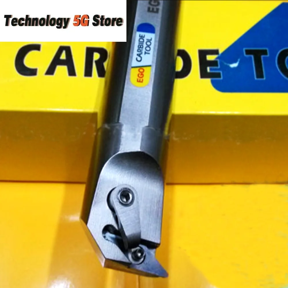 

Original EGO Anti-vibration Steel Bar S32S-MVUNR16 Tool Holder Rod S32T-MVUNR16 For VN**1604 VNMG Metal Lathe Cutter Machine