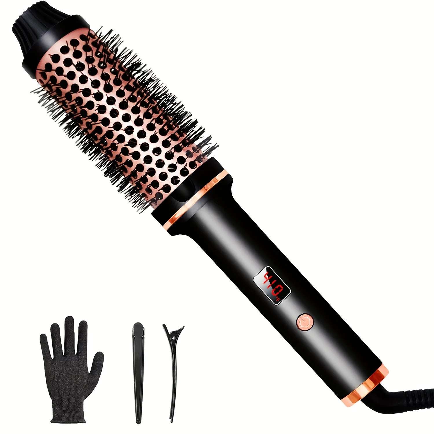 Thermal Hair Curling Brush, Hair Curling Wand, Suitable For All Hair To Create Charming Hairstyles, Gifts For Women, Mother's Da