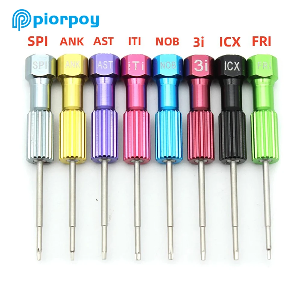 PIORPOY 1Pcs Dentist Screwdriver Stainless Steel Orthodontic Min Implant Screw Driver for Dental Laboratory Instrument Wholesale