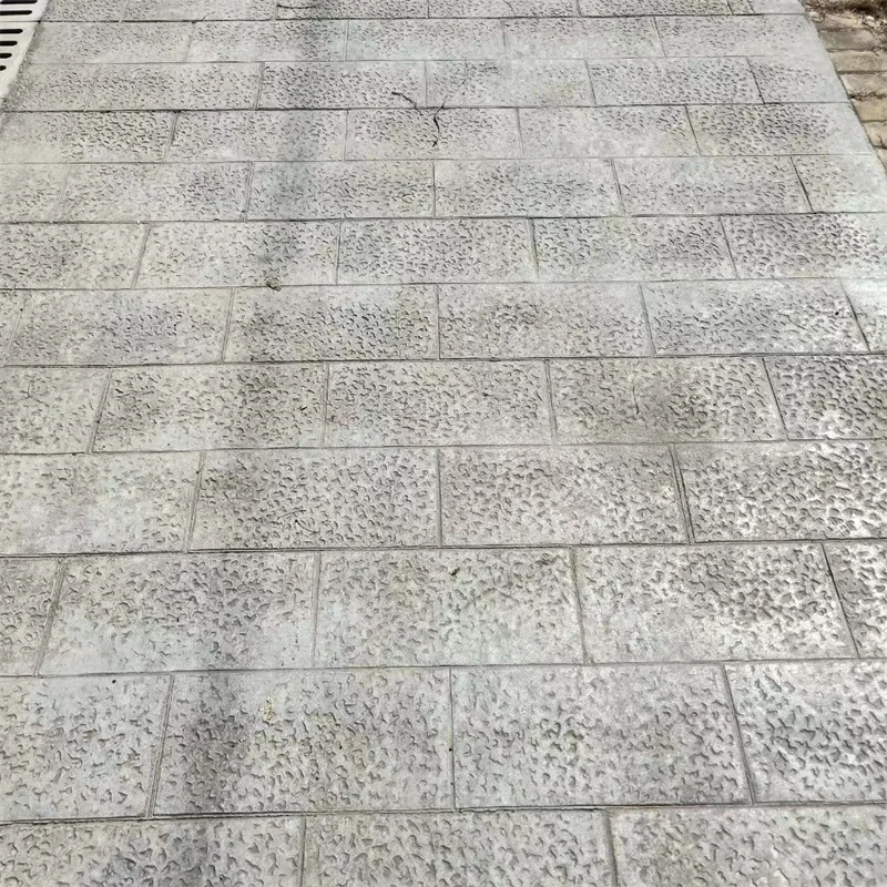 Cultural Stone Wall Embossed Floor Mold Cement, Antique Green Brick Art, Paving Construction, 75cm, 30cm