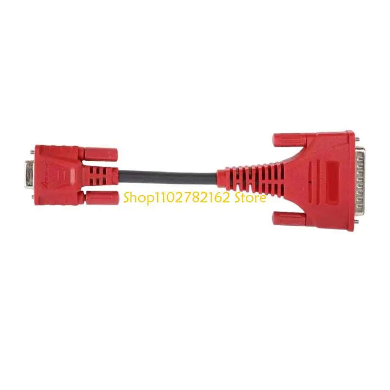 547B Programming Cable, No-Solder Ready-Connect Form with Two-End Layout, Molded Strain Relief, Short Worktable Cable for Key
