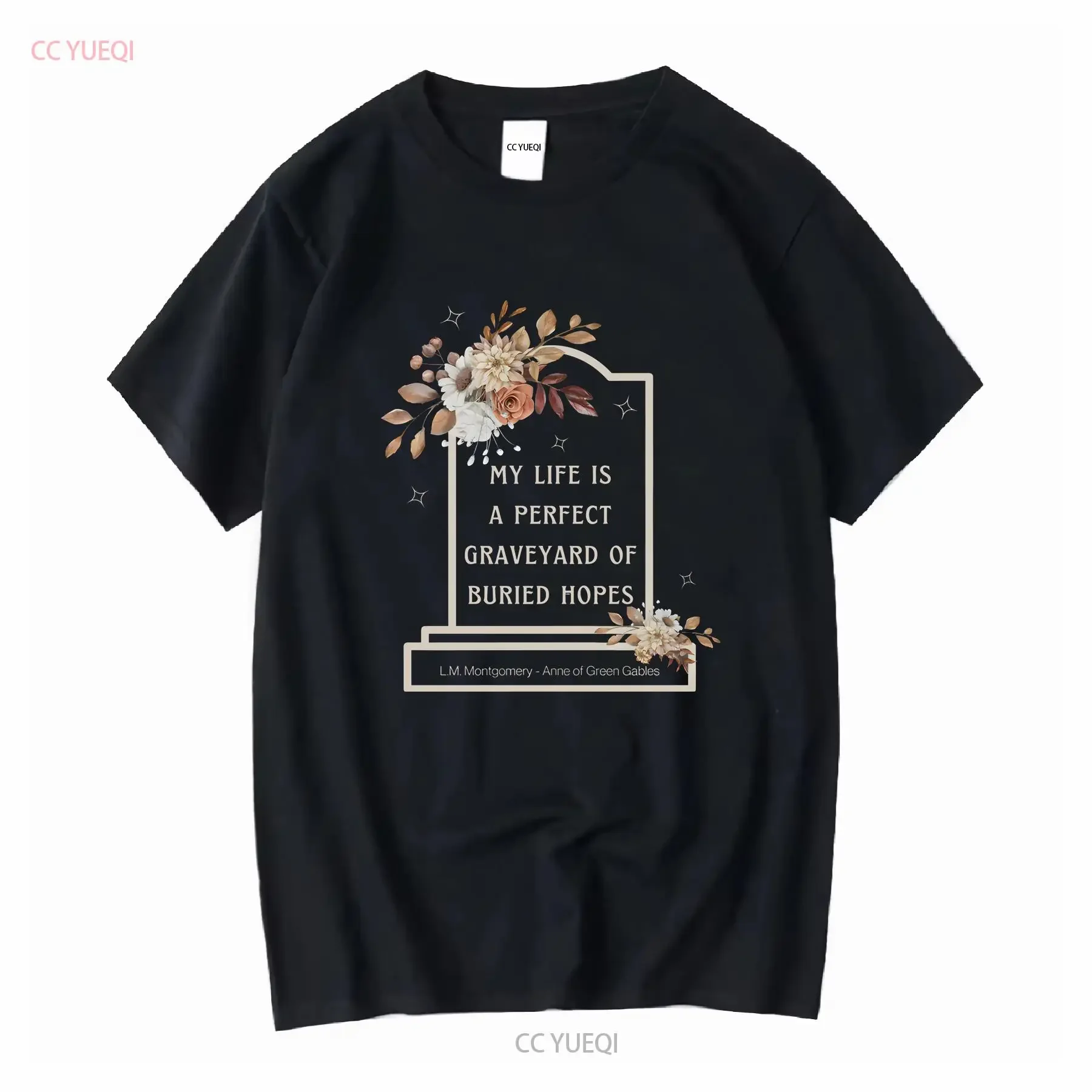 Anne of Green Gables T Shirt Light Academia PoeT Dark Cottagecore Cottage Core Renaissance long or short sleeves vintage